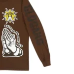 Believe in the Glo Long Sleeve Tee (Brown)