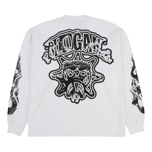 Eroded Glo Gang Thermal Long Sleeve (White)