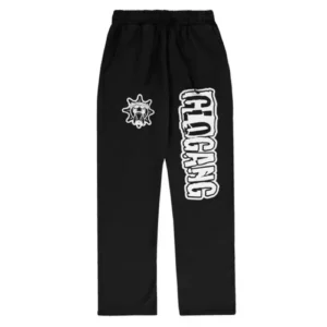 Glo Gang Sun Font Sweatpants (Black)