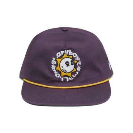 Purple Malbon x Gloryboyz Rope Hat