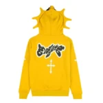 Yellow Glo Man Full Zip Hoodie